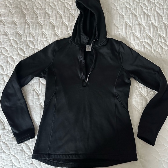 Champion Tops - Champion Women's Black Quarter-zip Hoodie